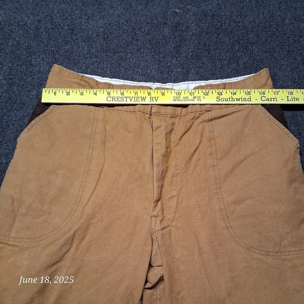 Vintage Redhead Double Knee Canvas‎ Hunting Pants Men Size 34x29 High Rise Brown